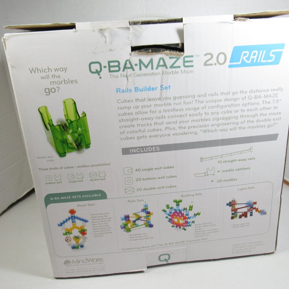 Q-Ba-Maze 2.0 Rails Builder Set - Picture 6 of 10